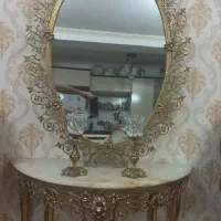 آینه شمعدان اصل برنز سنگین