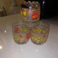 لیوان پافیلی طرح دار