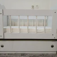 گهواره و تخت چوبی کودک|اسباب و اثاث بچه|تبریز, |دیوار