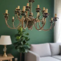 لوستر سنگی|لوستر و چراغ آویز|ارومیه, |دیوار