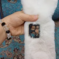 قاب گوشی مدل خرگوشی پشمالو نو