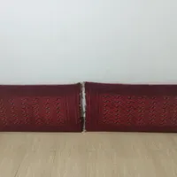 یک جفت پشتی دستباف ترکمن