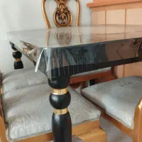 میزناهار خوری ۴ نفر در حد نو|میز و صندلی غذاخوری|مشهد, شهرک رازی (شهرک غرب)|دیوار