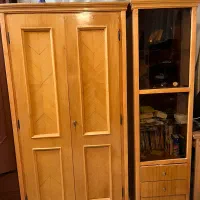 تخت و کمد چوبی