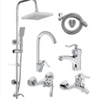 ست شیرآلات 6تایی 4400 با 5سال ضمانت تعویض|مصالح و تجهیزات ساختمان|مشکین‌دشت, |دیوار