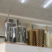 ست کامل دسشویی طلایی مشکی