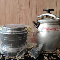 سرویس قابلمه نسوز 7 پارچه و زودپز