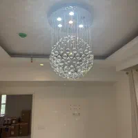 لوستر سقفی استیل