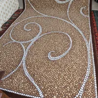 فرش ماشینی ۶ متری طرح مدرن ۷۰۰ شانه