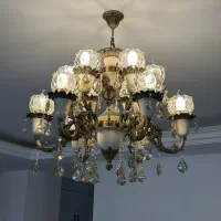 لوستر|لوستر و چراغ آویز|مشهد, سرافرازان|دیوار