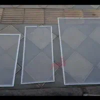 توری درب و پنجره ثابت کشویی پلیسه ریلی|مصالح و تجهیزات ساختمان|شاهرود, |دیوار