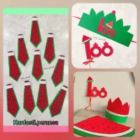 کاردستی.گیفت الفبا. یلدایی.تاج