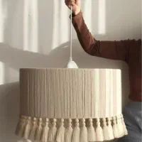 لوستر مکرومه و رافیا