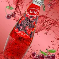 آبمیوه مخلوط با تخم شربتی در۱۱طعم باطعم واقعی میوه|خوردنی و آشامیدنی|شیراز, لب آب|دیوار