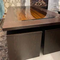 میز جلو مبلی چوبی در حد نو|مبلمان خانگی و میز عسلی|مشهد, نیروی هوایی|دیوار