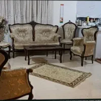 مبلمان نیمه استیل|مبلمان خانگی و میز عسلی|قم, باجک سه|دیوار