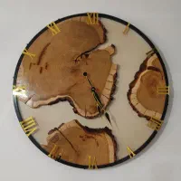 ساعت دیواری روستیک|ساعت دیواری و تزئینی|تبریز, |دیوار