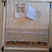 دار تابلو فرش نیمه کاره