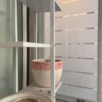 استند گلدان پایه فلزی طبقه ها ام دی اف ضد اب