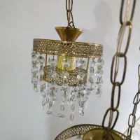 لوستر کاملاً سالم|لوستر و چراغ آویز|قرچک, مهدیه|دیوار