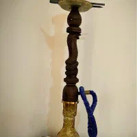 قلیان چوبی در حد نو