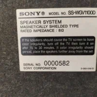 ساب ووفر سونی|سیستم صوتی خانگی|پرند, فاز ۵|دیوار