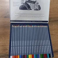 مداد رنگی آبرنگی فابرکاستل گلدفابر آکوا . ۲۴ رنگ