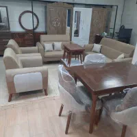مبل ۷نفره نهارخوری ۴ نفره ست