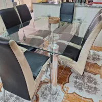 میز ناهار خوری شش نفره