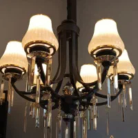 لوستر مدرن و نئوکلاسیک / اقساطی + تخفیف حضوری|لوستر و چراغ آویز|اندیشه, اندیشه فاز ۵|دیوار