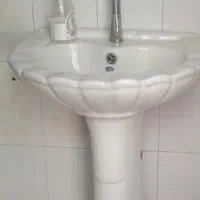 روشویی به همراه شیر آب اهرمی