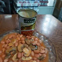 حراج کنسرولوبیاباقارچ ساندل ۳۸۰گرمی فقط۵۹هزار