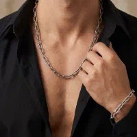 دستبند و گردنبند مردانه