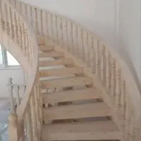 پله چوبی و کابینت کمد دیواری لاهیجان|مصالح و تجهیزات ساختمان|لاهیجان, خمیر کلایه|دیوار