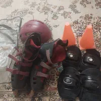 اسکیت با تمام لوازم