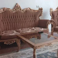 مبلمان ۹نفره|مبلمان خانگی و میز عسلی|اصفهان, قهجاورستان|دیوار
