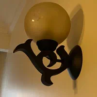 لوستر چوبی|لوستر و چراغ آویز|تهران, شهرک آزمایش|دیوار