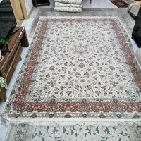 یک جفت فرش ۹ متری ۱۲۰۰ شانه تراکم ۳۶۰۰ طرح افشان