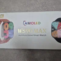 ساعت هوشمند ws90 max مشکی با سه بند
