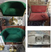 تاب و صندلی میز جدا هم فروخته میشود|حراج|زاهدان, |دیوار