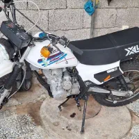 تریل ایکس ال سفید ۱۵۰ cc مدارک کامل پلاک ملی سالم