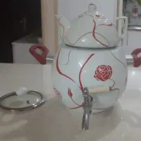 کتری رو گازی با قوری