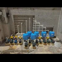 نصب تعمیر سرویس پمپ آب لوله کشی شیر آلات آبگرمکن و