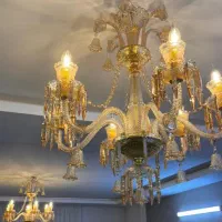 لوستر پروفیلی و سنگی تخفیف پاییزی|لوستر و چراغ آویز|مشهد, کاظم آباد پنجشنبه|دیوار