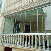 شیشه بالکنی جک پارکینگ کرکره دوربین و جک پارکینگ