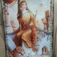 سینی تزئینی  هاونگ سنگی  سه عدد میوه خوری  قوری