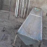 نردبان / آخور  / قوطی‌های آهنی|ابزارآلات|بوئین زهرا, |دیوار