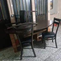 میز ناهار خوری|میز و صندلی غذاخوری|شاهینشهر, شیخ بهایی|دیوار