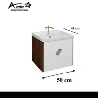 ست کابینت روشویی آزالیا به همراه آینه|لوازم سرویس بهداشتی|سمنان, |دیوار