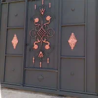 درب ماشین رو حیاط پارکینگ آهنی فروش اقساطی